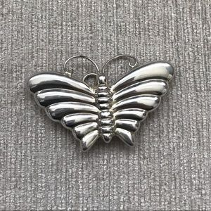 Sterling Silver Butterfly Pendant/Brooch